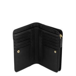 Radley London Black Pockets Medium Zip Top Purse